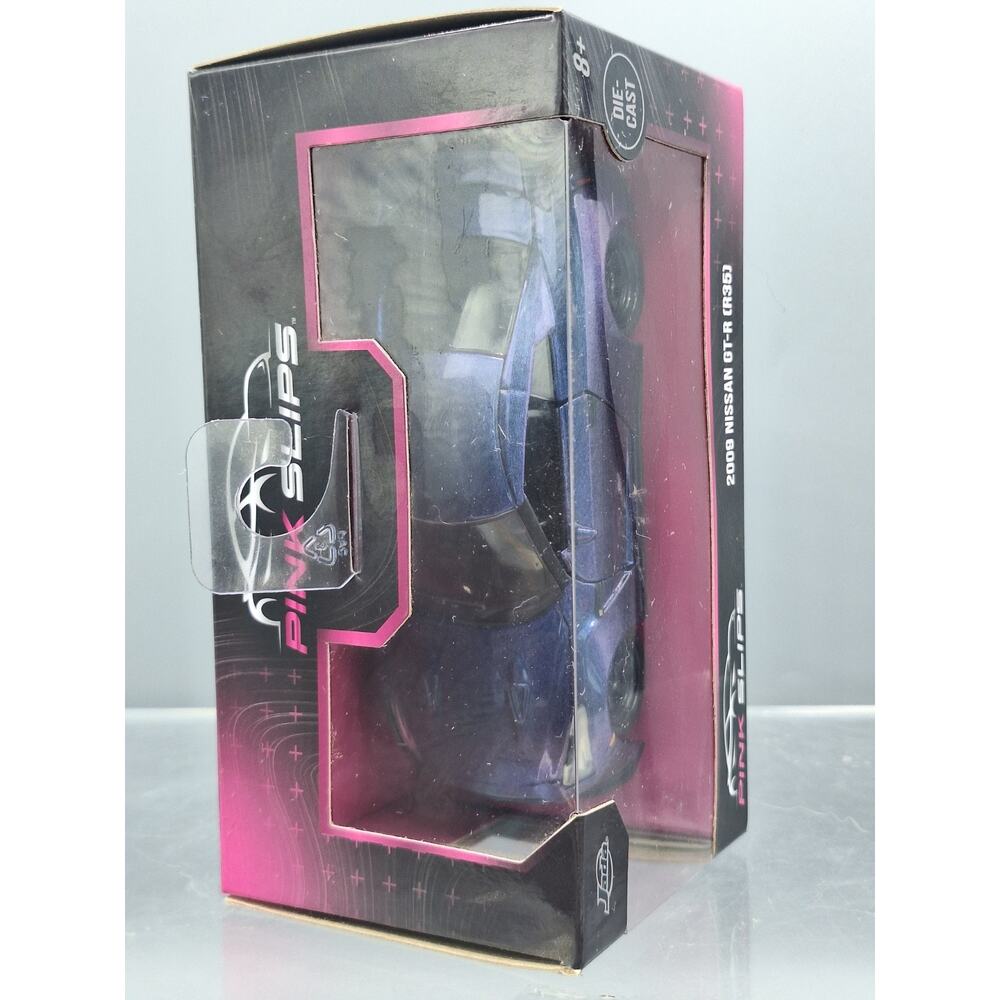 Jada Toys~2009 Nissan GT~ Pink Slips~1:32 Scale~Purple~New In Box - Picture 5 of 6